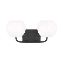 Load image into Gallery viewer, Rory Bath Vanity Light in Midnight Black (Medium/Not Included).
