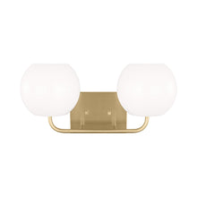 Load image into Gallery viewer, Rory Bath Vanity Light in Satin Bronze (Medium/Not Included).
