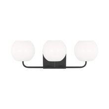 Load image into Gallery viewer, Rory Bath Vanity Light in Midnight Black (Large/Not Included).
