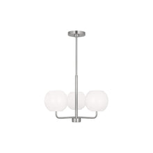 Load image into Gallery viewer, Rory Chandelier in Brushed Steel (Small/Not Included).
