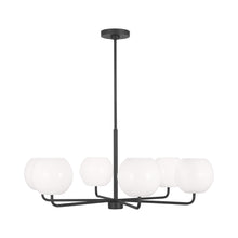 Load image into Gallery viewer, Rory Chandelier in Midnight Black (Large/Not Included).
