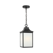Load image into Gallery viewer, Saybrook Outdoor Pendant Light in Textured Black (Not Included).
