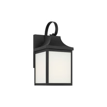 Load image into Gallery viewer, Saybrook Outdoor Wall Light in Textured Black (Small/Not Included).
