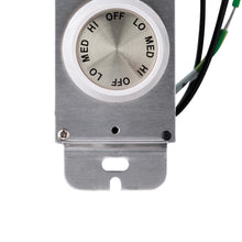 Load image into Gallery viewer, Universal Control 3 Speed Rotary Wall Control in Detail.
