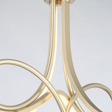 Load image into Gallery viewer, Astor By Robin Baron LED Chandelier in Detail.

