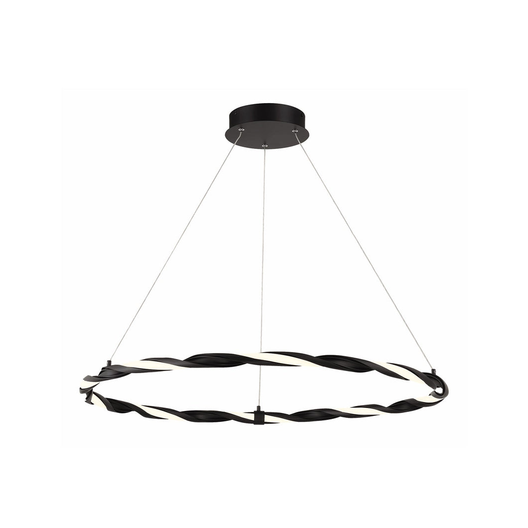Convolution LED Pendant Light (31-Inch).