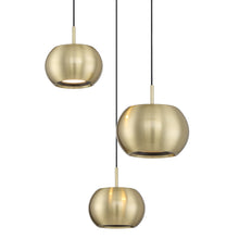Load image into Gallery viewer, Halo LED Pendant Light in Detail.
