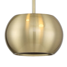 Load image into Gallery viewer, Halo LED Pendant Light in Detail.
