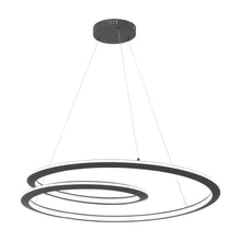 Load image into Gallery viewer, Infinite LED Pendant Light in Detail.
