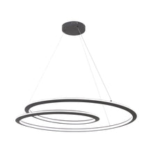 Load image into Gallery viewer, Infinite LED Pendant Light in Detail.
