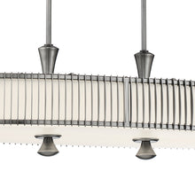 Load image into Gallery viewer, Night Moves LED Linear Pendant Light in Detail.
