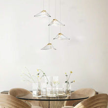 Load image into Gallery viewer, Sneer LED Multi Light Pendant Light in living room.
