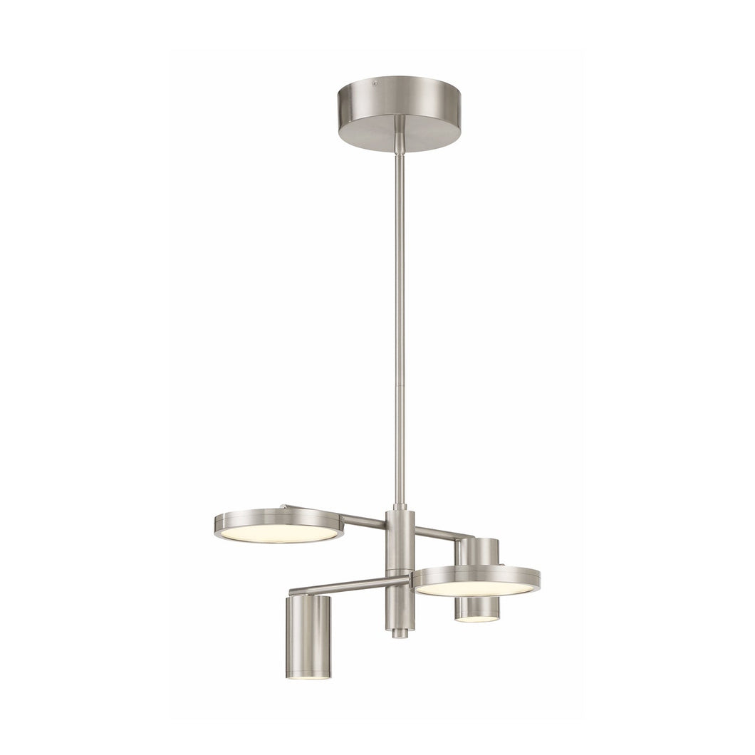 Swivel LED Chandelier (4-Light).