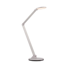 Load image into Gallery viewer, Task LED Table Lamp in Chiseled Nickel.
