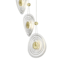 Load image into Gallery viewer, TOPKNOT LED Multi Light Pendant Light in Detail.
