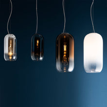 Load image into Gallery viewer, Gople Mini Pendant Light in exhibition.
