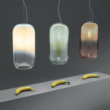 Load image into Gallery viewer, Gople Mini Pendant Light in exhibition.
