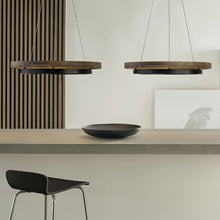 Load image into Gallery viewer, Grace LED Chandelier in dining room.
