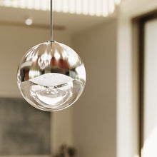Load image into Gallery viewer, Grapes® 24-Light Round LED Multipoint Pendant Light in Detail.
