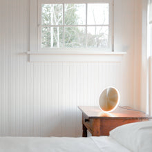 Load image into Gallery viewer, Chrona LED Table Lamp in bedroom.
