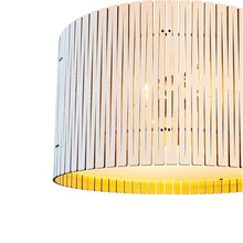 Load image into Gallery viewer, Kerflights Drum Pendant Light in Detail.
