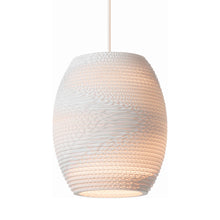 Load image into Gallery viewer, Oliv Pendant Light in White.
