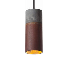 Load image into Gallery viewer, Roest Mini Pendant Light in Rust/Zinc.
