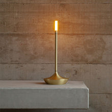 Load image into Gallery viewer, Wick LED Table Lamp in Detail.
