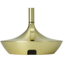 Load image into Gallery viewer, Wick LED Table Lamp in Detail.
