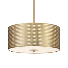 Load image into Gallery viewer, Grid Pendant Light in Detail.
