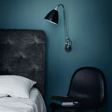 Load image into Gallery viewer, Bestlite BL6 Wall Light in bedroom.
