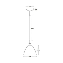 Load image into Gallery viewer, Bestlite Pendant Light - line drawing.
