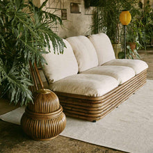 Load image into Gallery viewer, Bohemian Floor Lamp in living room.
