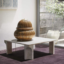 Load image into Gallery viewer, Bohemian Floor Lamp in living room.
