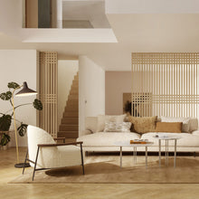 Load image into Gallery viewer, G-10 Floor Lamp in living room.
