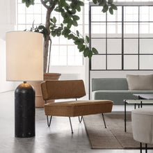 Load image into Gallery viewer, Gravity XL Floor Lamp in living room.

