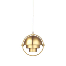 Load image into Gallery viewer, Multi-Lite Pendant Light in Brass/Shiny Brass (Small).
