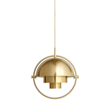 Load image into Gallery viewer, Multi-Lite Pendant Light in Brass/Shiny Brass (Large).
