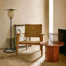 Load image into Gallery viewer, Satellite Outdoor Floor Lamp in living room.

