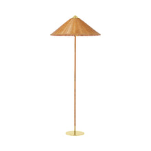 Load image into Gallery viewer, Tynell Floor Lamp in Wicker Willow.

