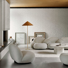 Load image into Gallery viewer, Tynell Floor Lamp in living room.
