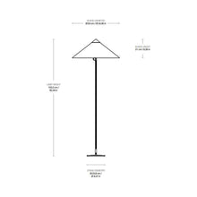 Load image into Gallery viewer, Tynell Floor Lamp - line drawing.
