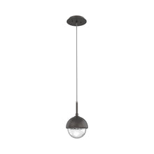 Load image into Gallery viewer, Cabochon LED Pendant Light in Graphite/Matching Finish.

