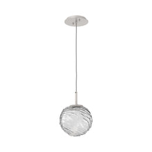 Load image into Gallery viewer, Gaia LED Pendant Light in Beige Silver/Clear (Medium).
