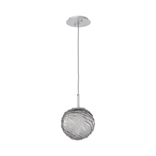 Load image into Gallery viewer, Gaia LED Pendant Light in Classic Silver/Smoke (Medium).
