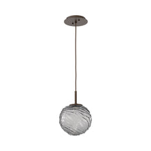 Load image into Gallery viewer, Gaia LED Pendant Light in Flat Bronze/Smoke (Medium).
