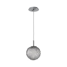 Load image into Gallery viewer, Gaia LED Pendant Light in Gunmetal/Smoke (Medium).
