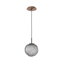 Load image into Gallery viewer, Gaia LED Pendant Light in Oil Rubbed Bronze/Smoke (Medium).
