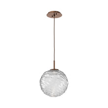 Load image into Gallery viewer, Gaia LED Pendant Light in Oil Rubbed Bronze/Clear (Large).
