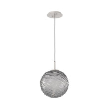 Load image into Gallery viewer, Gaia LED Pendant Light in Beige Silver/Smoke (Large).
